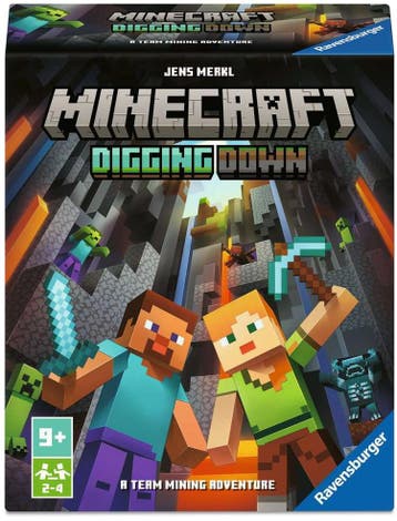 Minecraft Digging Down | Ravensburger - Gezelschapsspellen, Verzenden, Nieuw