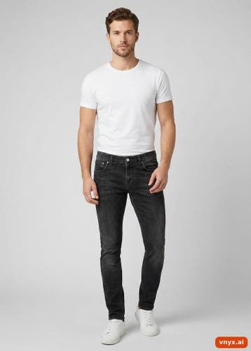 Vintage Broek Heren maat WW30 / L33 Charcoal Vintage, Ophalen of Verzenden, Nieuw, Nudie Jeans
