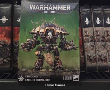 Chaos Knights Ruinator (Warhammer 40k nieuw), Hobby en Vrije tijd, Wargaming, Ophalen of Verzenden, Nieuw