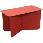 Side Table Hinge Large By Lex Pott For Puik Design Red €320, Minder dan 45 cm, Minder dan 55 cm, Metaal of Aluminium, Zo goed als nieuw