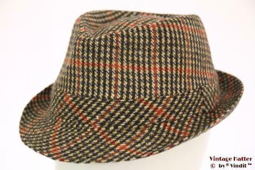 heren Gleufhoed Trilby Hawkins tweed-stijl 57, 58, 59 en 60, Ophalen of Verzenden, Nieuw, Hawkins, Hoed