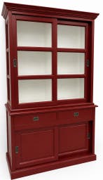 Buffetkast rood Putten 140cm soft close, Ophalen of Verzenden, Nieuw