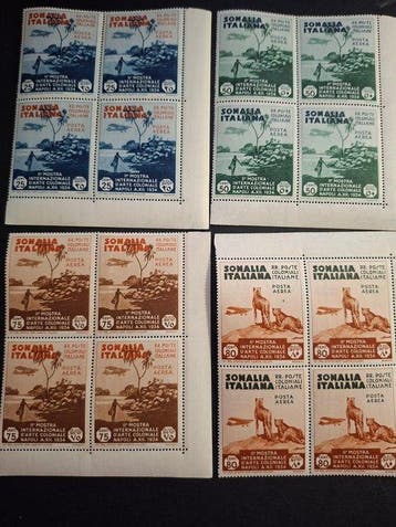 Italiaans Somalië 1926 - Somalië diverse postzegels,, Gestempeld