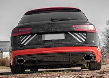 Diffusor DTM RS Audi A6 4G C7 voor S-Line bumper, Ophalen of Verzenden, Nieuw