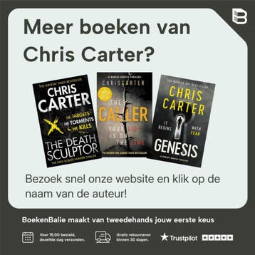 De beeldhouwer / Robert Hunter / 4 - Chris Carter, Verzenden, Zo goed als nieuw, Chris Carter