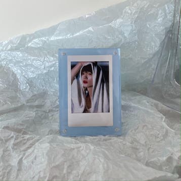 3-inch Fotolijst - Lijstje Licht Blauw - Geschikt voor Fujif, Verzenden, Nieuw