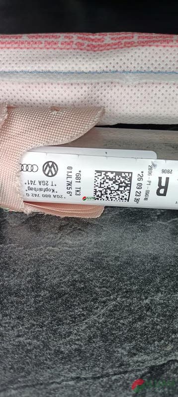 Airbag kurtyna VW T-Roc rechts 2ga880742g, Verzenden, Gebruikt