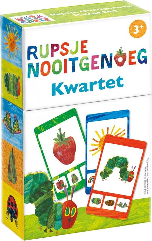 Rupsje Nooitgenoeg - Kwartet | Bambolino Toys - Kaartspellen, Hobby en Vrije tijd, Gezelschapsspellen | Kaartspellen, Nieuw, Verzenden