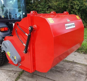 Kraffter klepelmaaier met opvangbak 1.20m, Verzenden