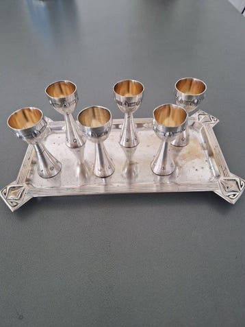 Württembergische Metallwarenfabrik (WMF) - Drankservies voor, Antiek en Kunst