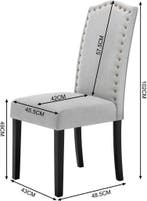 24goodz Eetkamerstoelen - Ergonomisch Ontwerp - Robuust en S, Huis en Inrichting, Stoelen, Verzenden, Nieuw