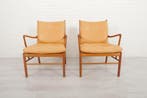 Set van 2 vintage Ole Wanscher stoelen | Colonial chair |, Ophalen of Verzenden, Nieuw