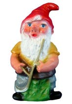 Tuinkabouter met zeis, Verzenden, Nieuw