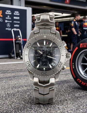 TAG Heuer - Link Quartz Chronograph 1/10th - Zonder
