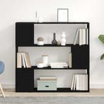 vidaXL Tv-meubelset Zwart Eiken 100 x 24 x 94 cm Bewerkt, Minder dan 50 cm, Verzenden, Nieuw, Minder dan 100 cm