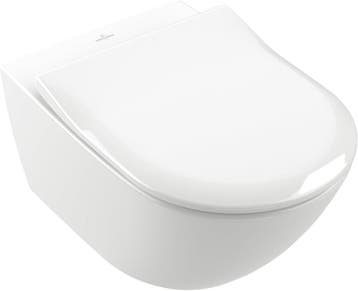 Duroplast WC-bril Wit Alpin - Retourenkorting 41%, Doe-het-zelf en Verbouw, Ophalen of Verzenden, Zo goed als nieuw, Steen, Toilet