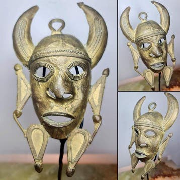 Mask - Senufo - Ivoorkust - Senoufo-ritueel masker (Zonder, Antiek en Kunst