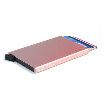 Figuretta Aluminium Hardcase RFID Cardprotector Roze, Verzenden, Nieuw, Roze, Overige merken