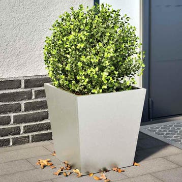vidaXL Plantenbakken 2 st 40x40x40 cm roestvrij staal, Verzenden, Nieuw, Metaal
