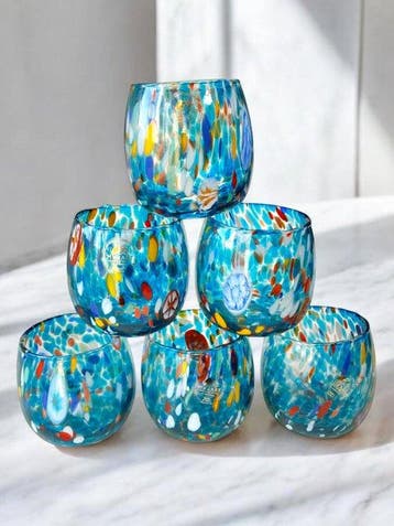 MurArt - MurArt - Drinkset (6) - Glas - Murrine