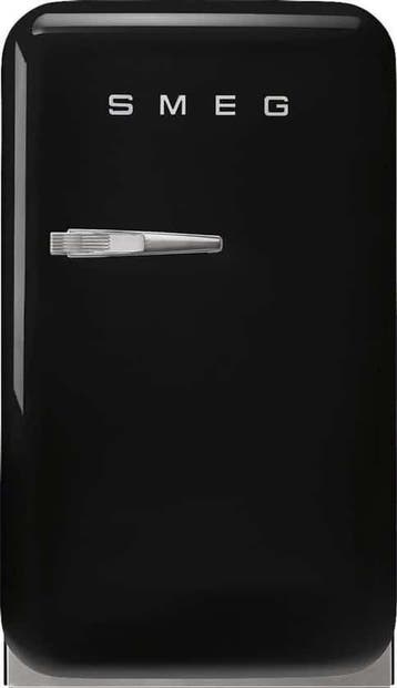 Smeg FAB5RBL5 - Mini-koelkast - Scharnier Rechts - Zwart, Verzenden, Nieuw