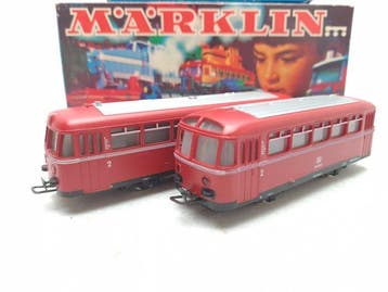 Märklin H0 - 3016/4018 - Modeltrein motorwagen (2) -, Hobby en Vrije tijd, Modeltreinen | H0, Nieuw