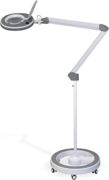 Loeplamp-127mm LENS- 3 dioptrie-60 LED-Statief, Ophalen of Verzenden, Nieuw, Loeplamp