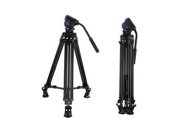Leofoto VT-20+LF-75 - Video Tripod Kit - Draagvermogen 15 kg, Verzenden, Nieuw