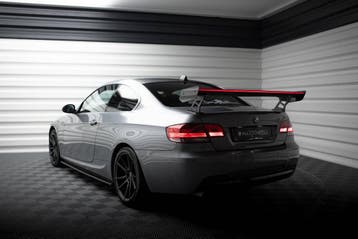 Maxton Carbon Spoiler met beugels en LED BMW 3 / M3 Coupé, Auto diversen, Verzenden