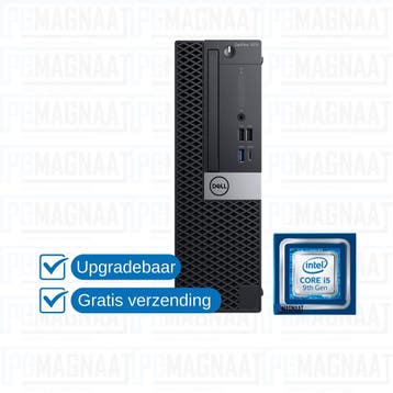 Dell Optiplex 7070 SFF i5-9500 8GB 256GB NVMe, Computers en Software, Desktop Pc's, Gebruikt, 8 GB, Ophalen of Verzenden, Dell