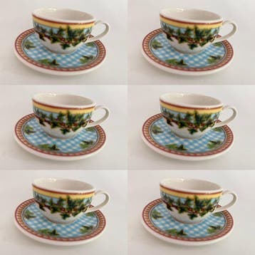 Rosenthal - Versace - Kop en schotel (6) - Espressotasse