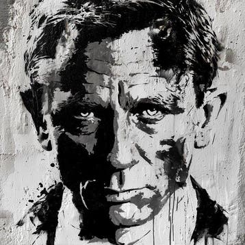 Daniel Craig (Stencil) - Daniel Craig, Nieuw