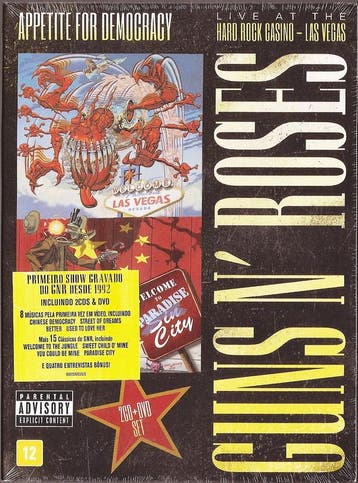 dvd - Guns N Roses - Appetite For Democracy, Verzenden, Zo goed als nieuw