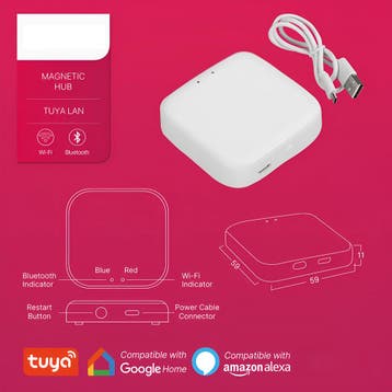 Tuya Smart Hub - WiFi & Bluetooth Adapter - Brinton Magni, Ophalen of Verzenden, Nieuw