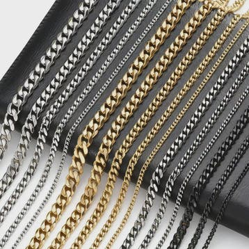 Klassieke Cuban Chain Ketting Heren Dames - Roestvrij Staal, Verzenden, Nieuw