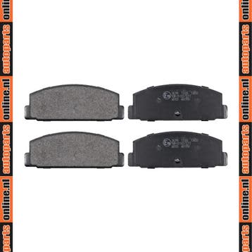 Remblokken Mitsubishi Galant 2.0 Turbo ECi Achteras - ABS Re, Verzenden, Nieuw, Mitsubishi