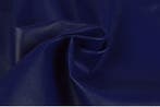 10 meter kunstleer - Donkerblauw, Blauw, 120 cm of meer, Leer of Kunstleer, Ophalen of Verzenden