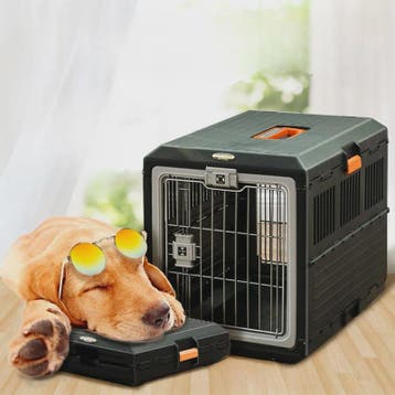 Draagbare Opvouwbare Hondenkennel & Reismand - Ideaal voor A, Dieren en Toebehoren, Verzenden, Nieuw