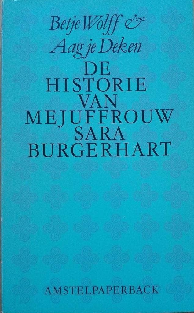 De historie van mejuffrouw Sara Burgerhart /, Boeken, Romans, Gelezen, Verzenden