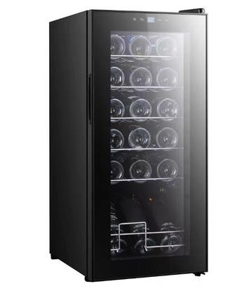 Wijnkoelkast 18 Flessen 50L – LED Display en Touchscreen, Verzenden, Nieuw