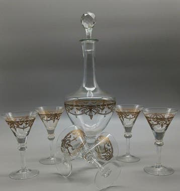 Duca - Drinkservies (7) - Sergel - Kristal, Antiek en Kunst