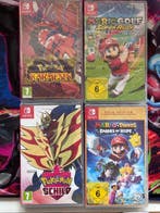 Nintendo - Switch - Pokemon Shield, Pokemon karmesin. Mario, Nieuw