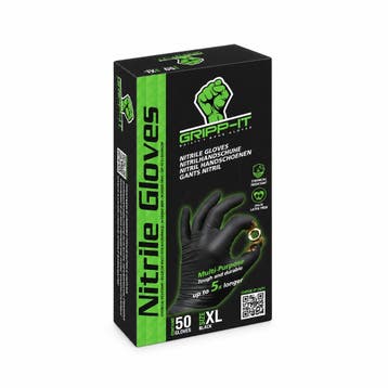 Gripp-It nitril handschoenen zwart maat XL (50 stuks), Auto-onderdelen, Ophalen of Verzenden, Nieuw, Seat