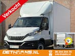 Iveco Daily 35S14 140PK Hi-Matic Bakwagen + Laadklep 20m³, Automaat, Stof, Gebruikt, Euro 6