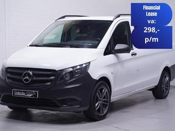 Zakelijke Lease |  Mercedes-Benz Vito 116 CDI 163 pk Dubbel, Automaat, Stof, Gebruikt, Euro 6