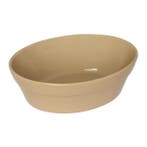 ovale aardewerk ovenschalen | 14,5x10,4x(h)4,4 cm | 6 stuks, Verzenden
