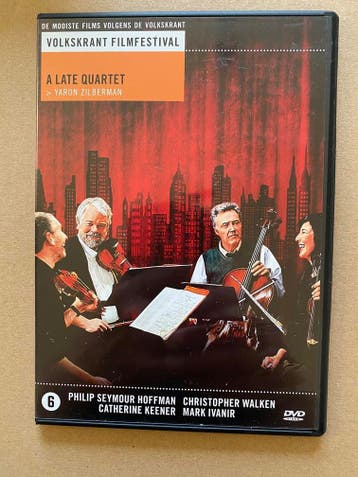Filmhuis Muziek - Drama - A Late Quartet - 2012, Verzenden, Zo goed als nieuw, Drama