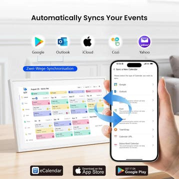 NEWYES 15,6 Digitale Kalender – WiFi Familieplanner voor., Verzenden, Nieuw