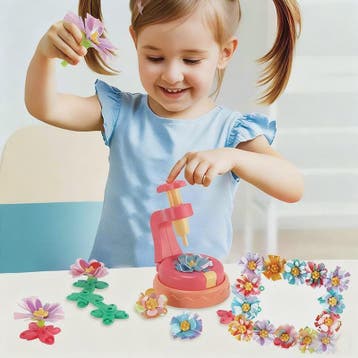 DIY Bloemen Knutselset met Embossing Machine - Interactief S, Verzenden, Nieuw