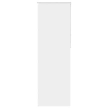 vidaXL Rolgordijn verduisterend 80x230cm stofbreedte 75,7 cm, Verzenden, Nieuw, Wit